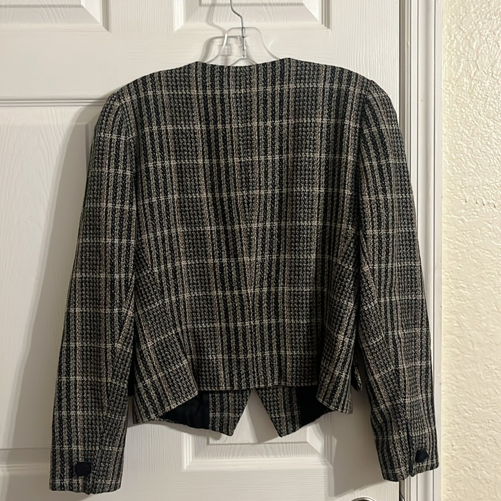 Giorgio Armani vintage tweed blazer - Picture 7 of 13
